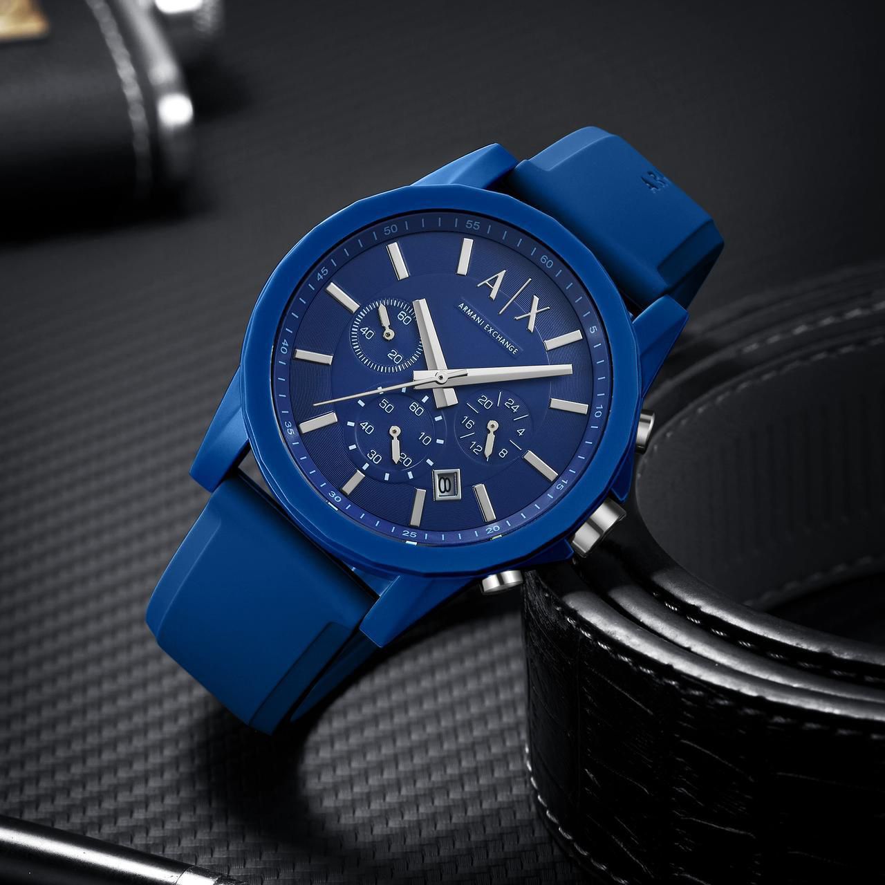 Buy First Copy Armani Exchange Chronograph 42mm Quartz Movement Men’s Watch - Master Quality 7A Mirror at Lowest Price Online India