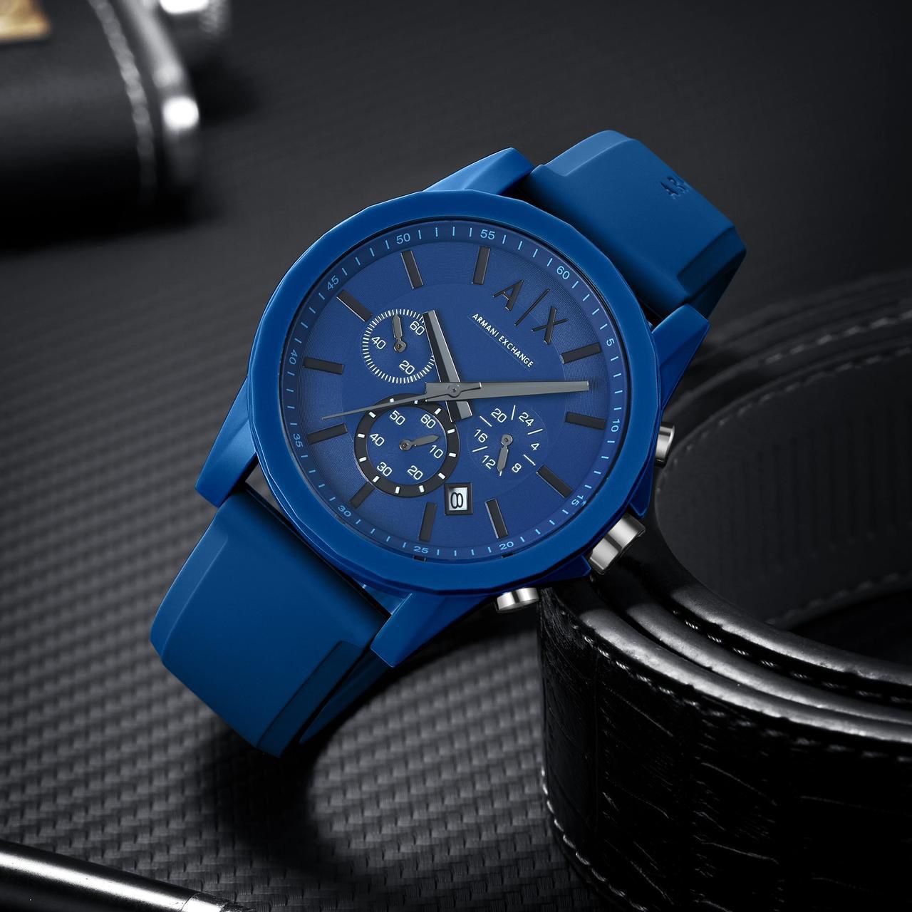 Buy First Copy Armani Exchange Chronograph 42mm Quartz Movement Men’s Watch - Master Quality 7A Mirror at Lowest Price Online India