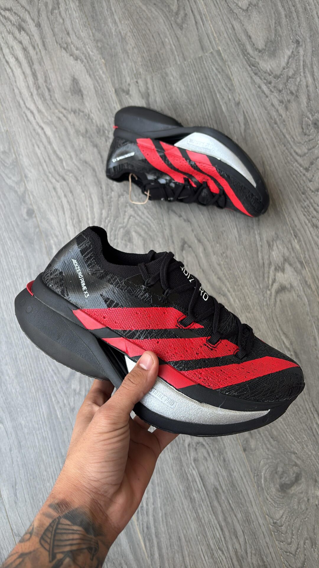 Buy First Copy Adidas Adizero Prime X3 STRUNG Running Shoes - Master Quality 7A Mirror at Lowest Price Online India