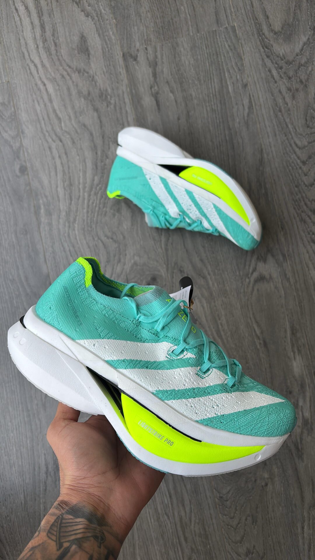 Buy First Copy Adidas Adizero Prime X3 STRUNG Running Shoes - Master Quality 7A Mirror at Lowest Price Online India