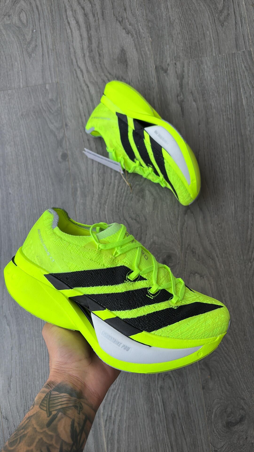 Buy First Copy Adidas Adizero Prime X3 STRUNG Running Shoes - Master Quality 7A Mirror at Lowest Price Online India