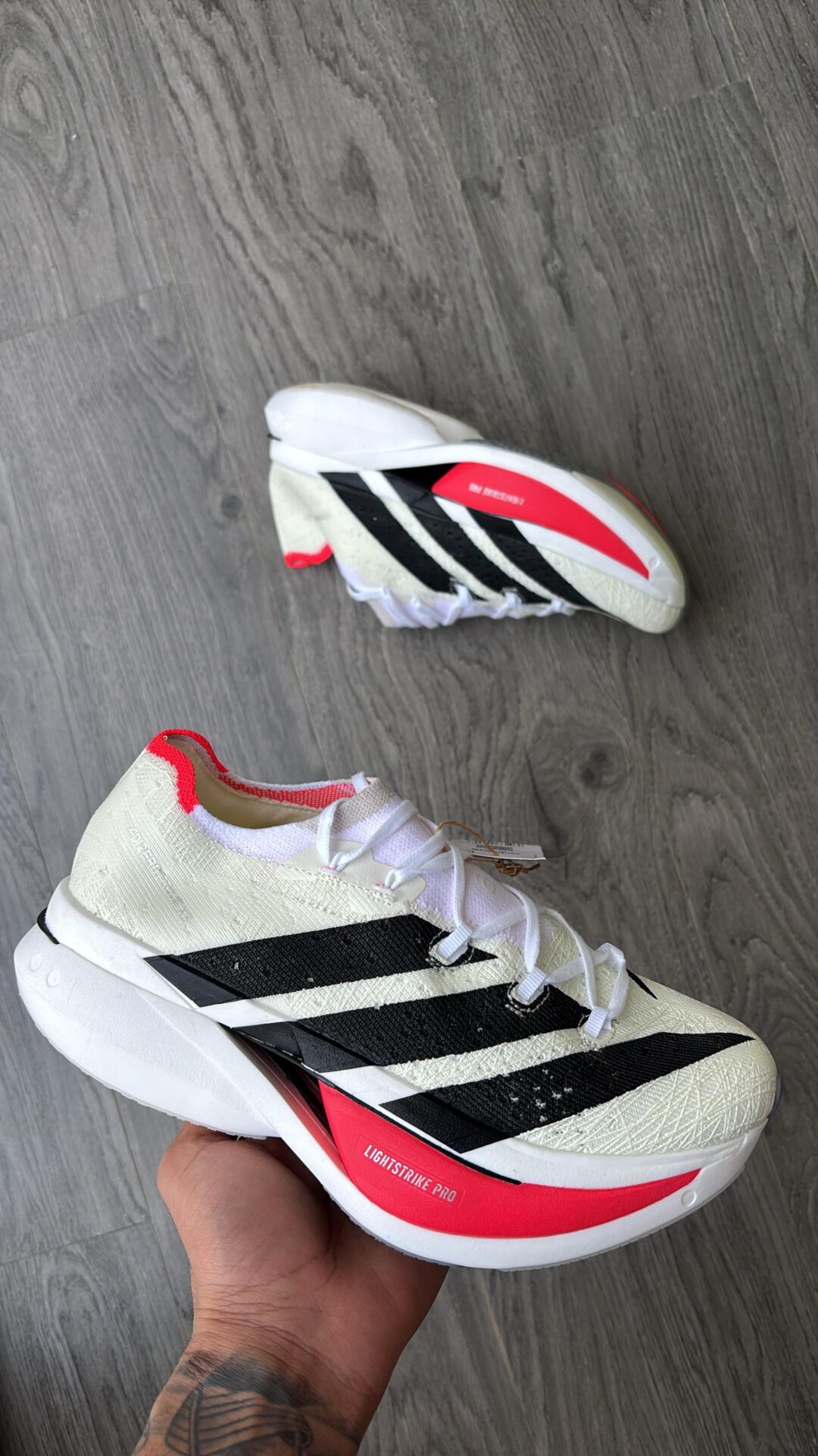 Buy First Copy Adidas Adizero Prime X3 STRUNG Running Shoes - Master Quality 7A Mirror at Lowest Price Online India