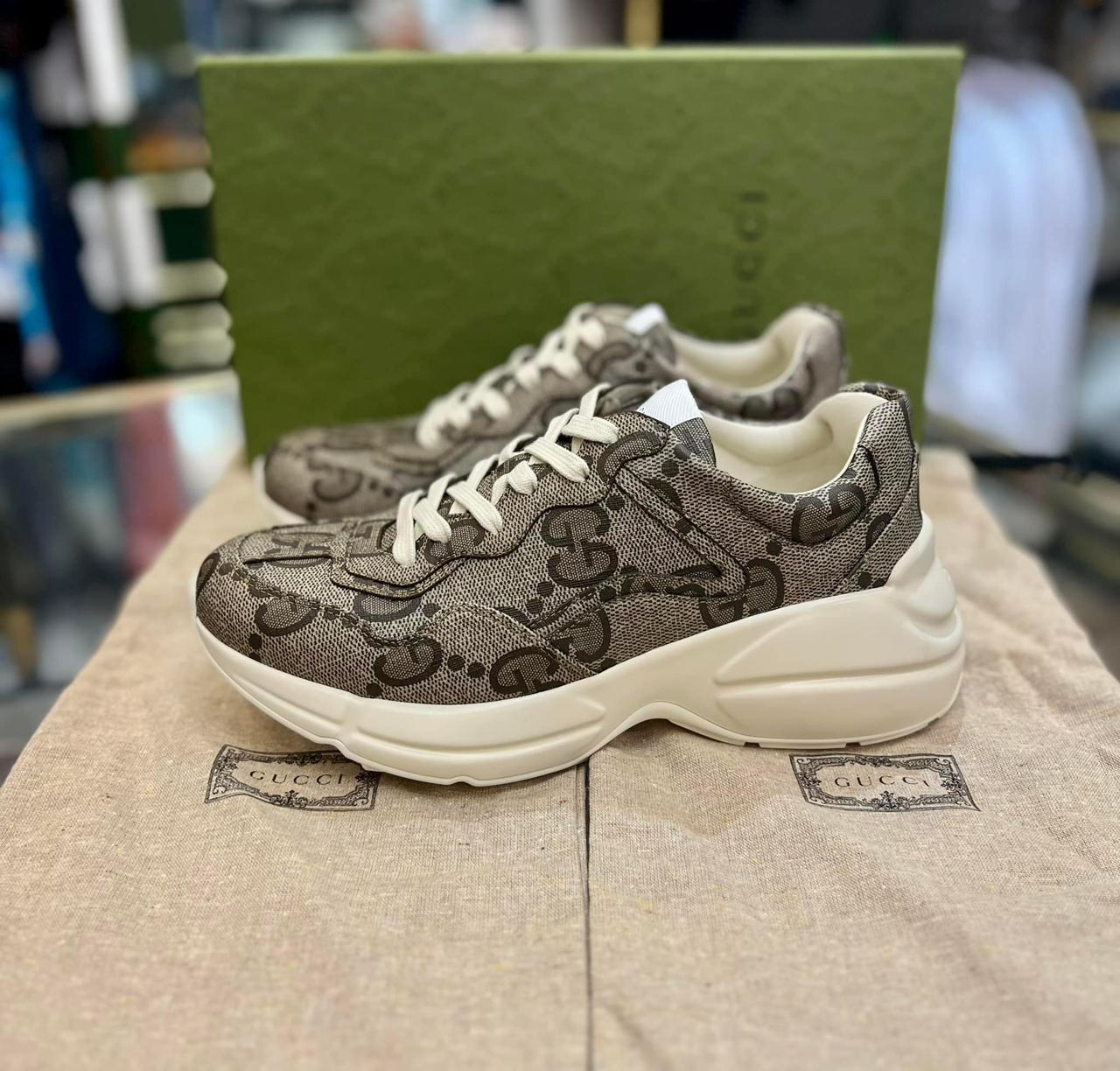 Buy First Copy Gucci Rhyton GG Men’s Shoes - Master Quality 7A Mirror at Lowest Price Online India