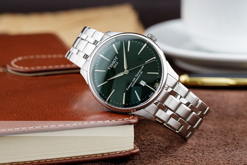 Buy First Copy Tissot Chemin Des Tourelles Powermatic 80 Stainless Steel 42mm Quartz Movement Men’s Watch - Master Quality 7A Mirror at Lowest Price Online India