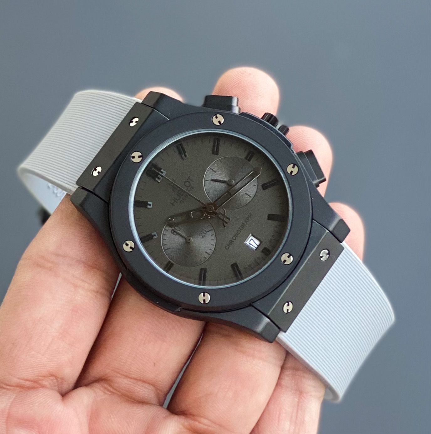 Buy First Copy Hublot Big Bang Chronograph 44mm Premium Men’s Watch – 7AAA Edition - Master Quality 7A Mirror at Lowest Price Online India