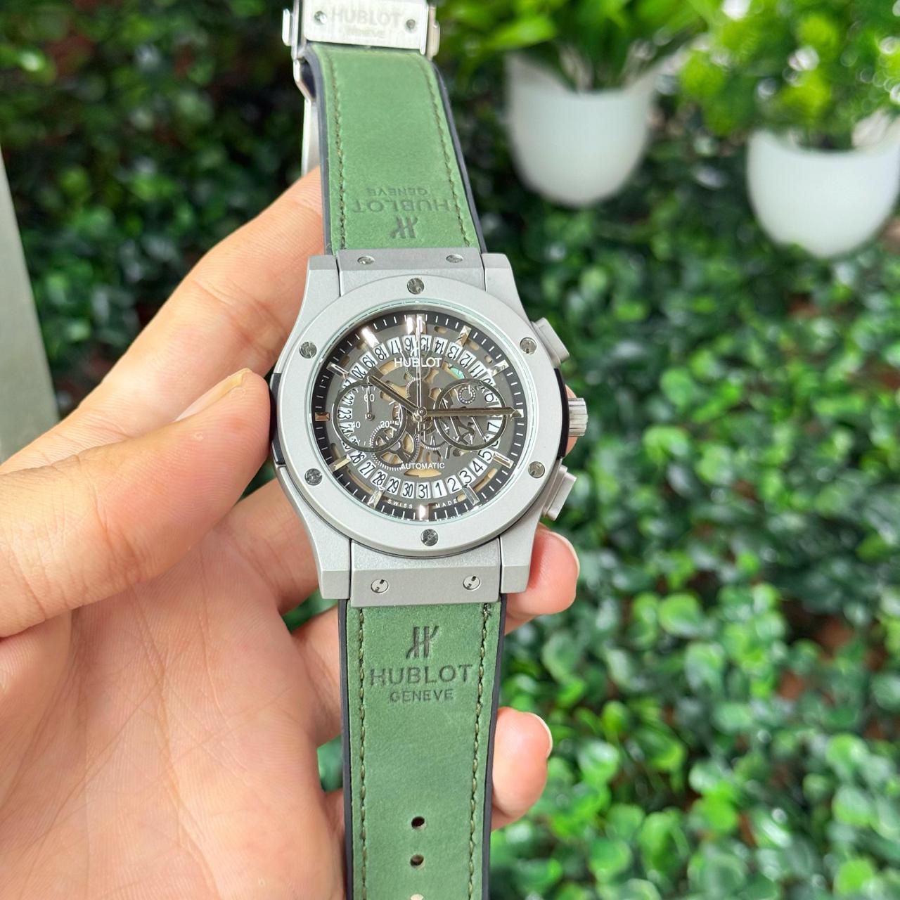 Buy First Copy Hublot Big Bang Chronograph 44mm Premium Men’s Watch – 7AAA Edition - Master Quality 7A Mirror at Lowest Price Online India