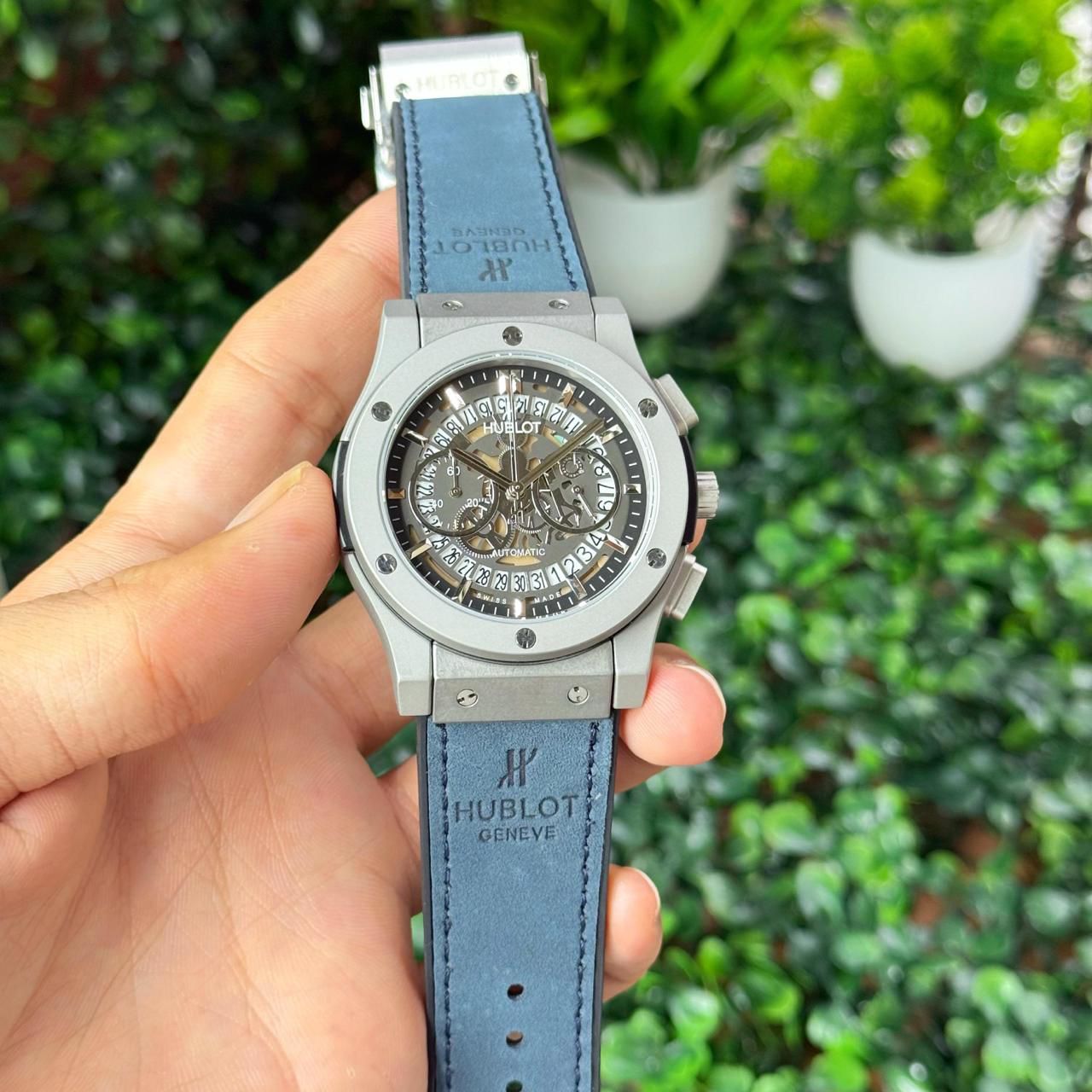 Buy First Copy Hublot Big Bang Chronograph 44mm Premium Men’s Watch – 7AAA Edition - Master Quality 7A Mirror at Lowest Price Online India