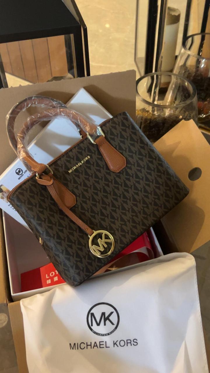 Buy First Copy Michael Kors Camille Medium Satchel Tote – Premium Pebbled Leather Handbag - Master Quality 7A Mirror at Lowest Price Online India