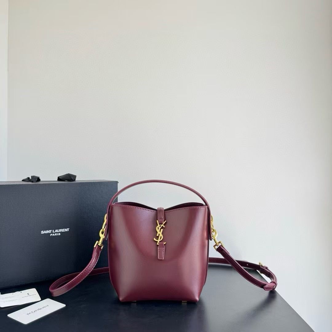 Buy First Copy YSL Saint Laurent LE 37 Small Bucket Bag - Master Quality 7A Mirror at Lowest Price Online India