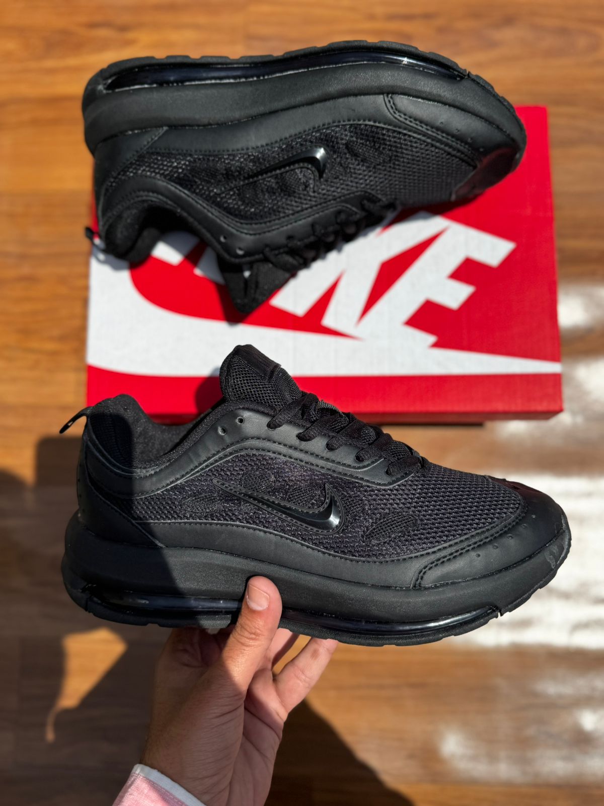 Buy First Copy Nike Air Max AP Shoes – close-up showing authentic design. Cash on Delivery available, Free shipping across India, Pan India delivery, 1:1 replica with original box