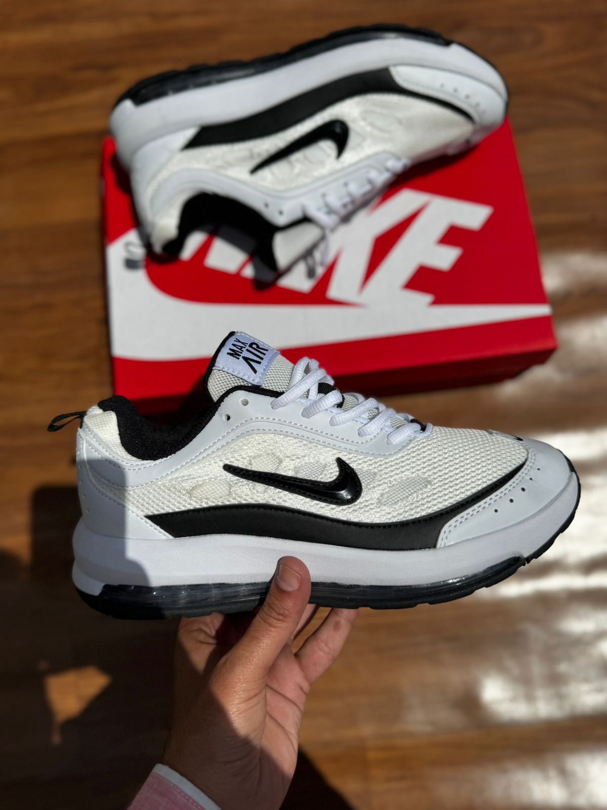 Buy First Copy Nike Air Max AP Shoes – premium 1:1 master replica with original box packaging. Cash on Delivery available, Free shipping across India, Pan India delivery, 1:1 replica with original box