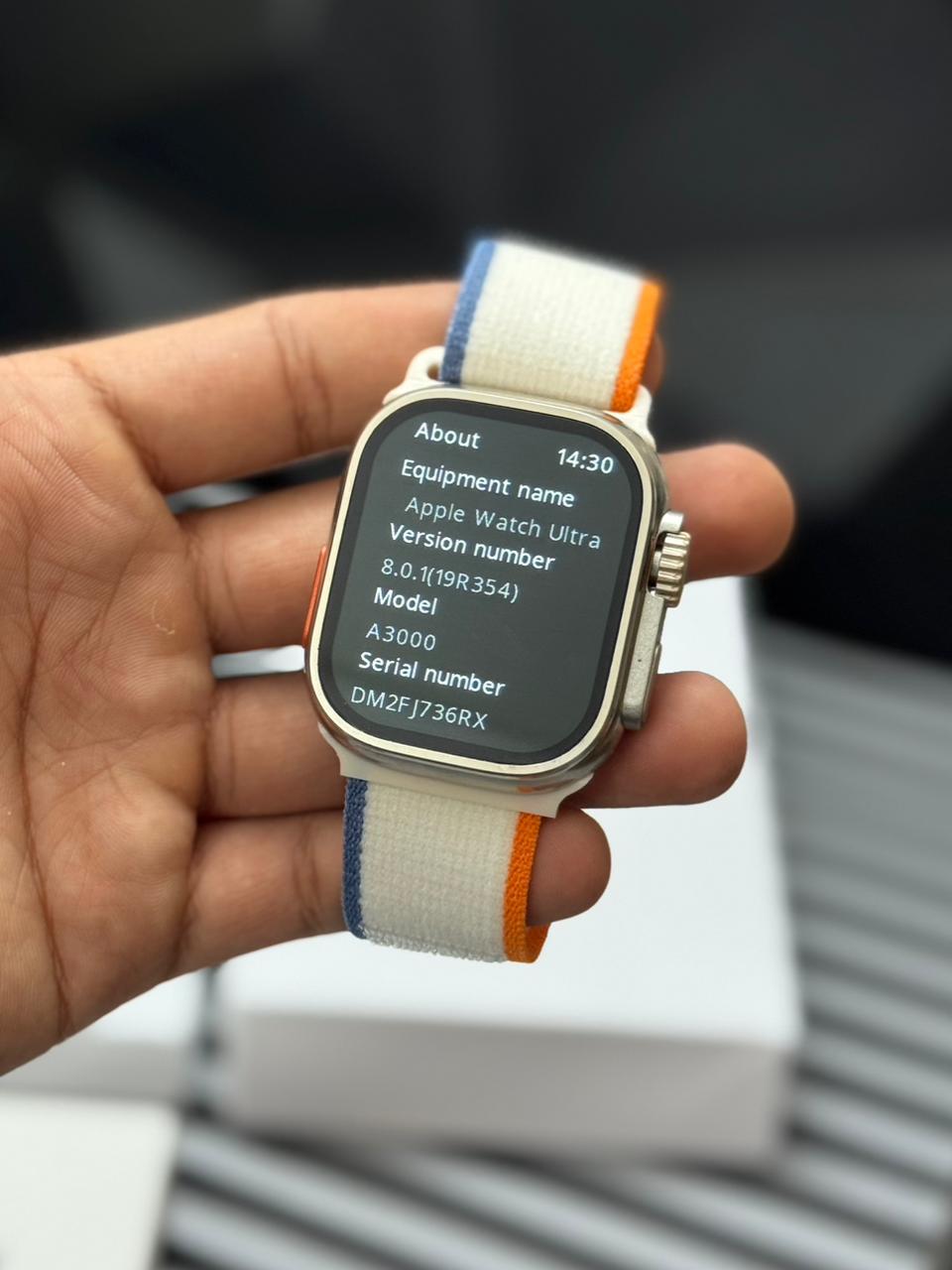 Buy First Copy Apple Watch Ultra 3 (49mm) 2026 Edition – 1:1 Premium Master Replica – additional view showing authentic design. Cash on Delivery available, Free shipping across India, Pan India delivery, 1:1 master replica with original box