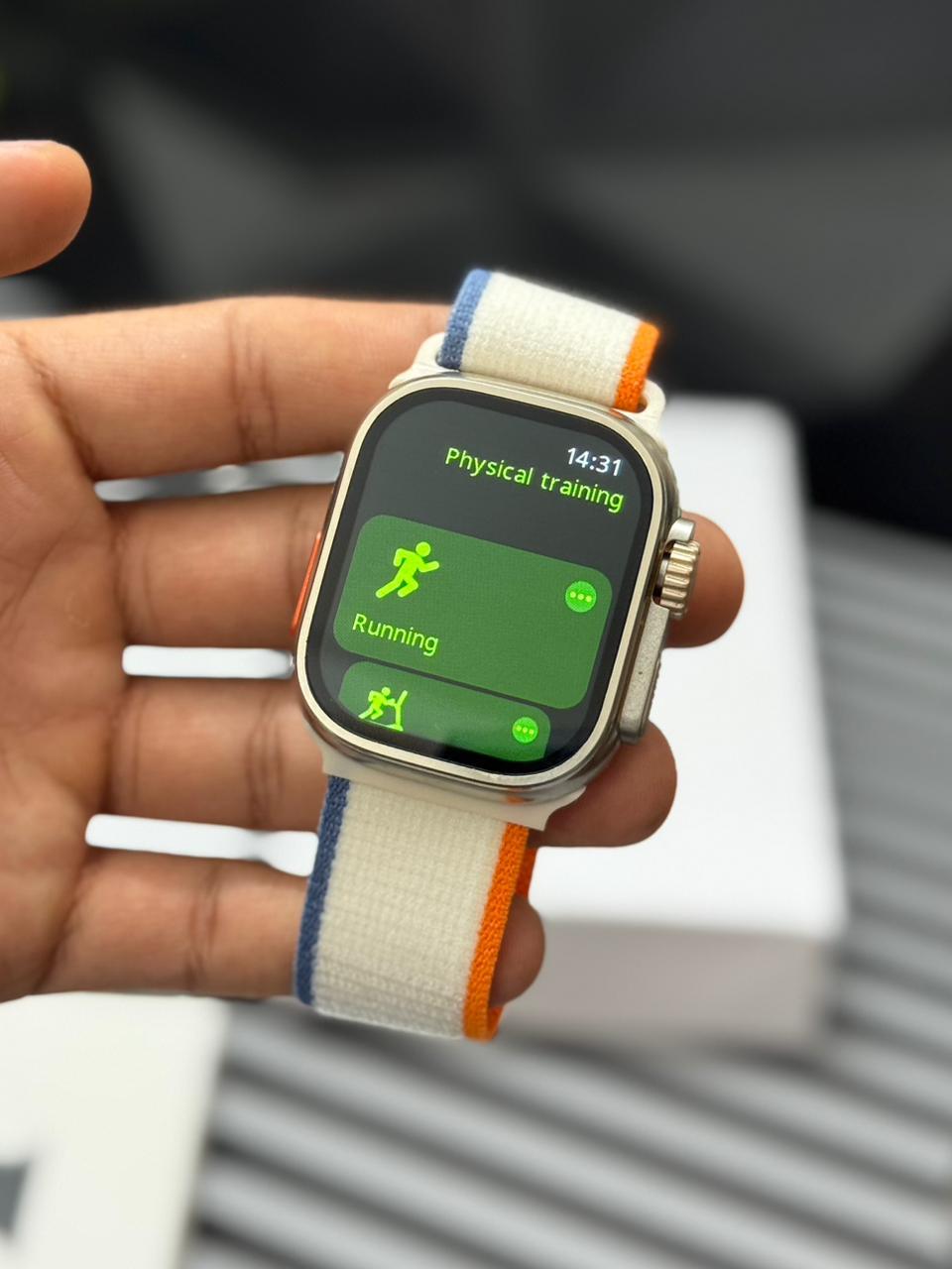 Buy First Copy Apple Watch Ultra 3 (49mm) 2026 Edition – 1:1 Premium Master Replica – additional view showing authentic design. Cash on Delivery available, Free shipping across India, Pan India delivery, 1:1 master replica with original box