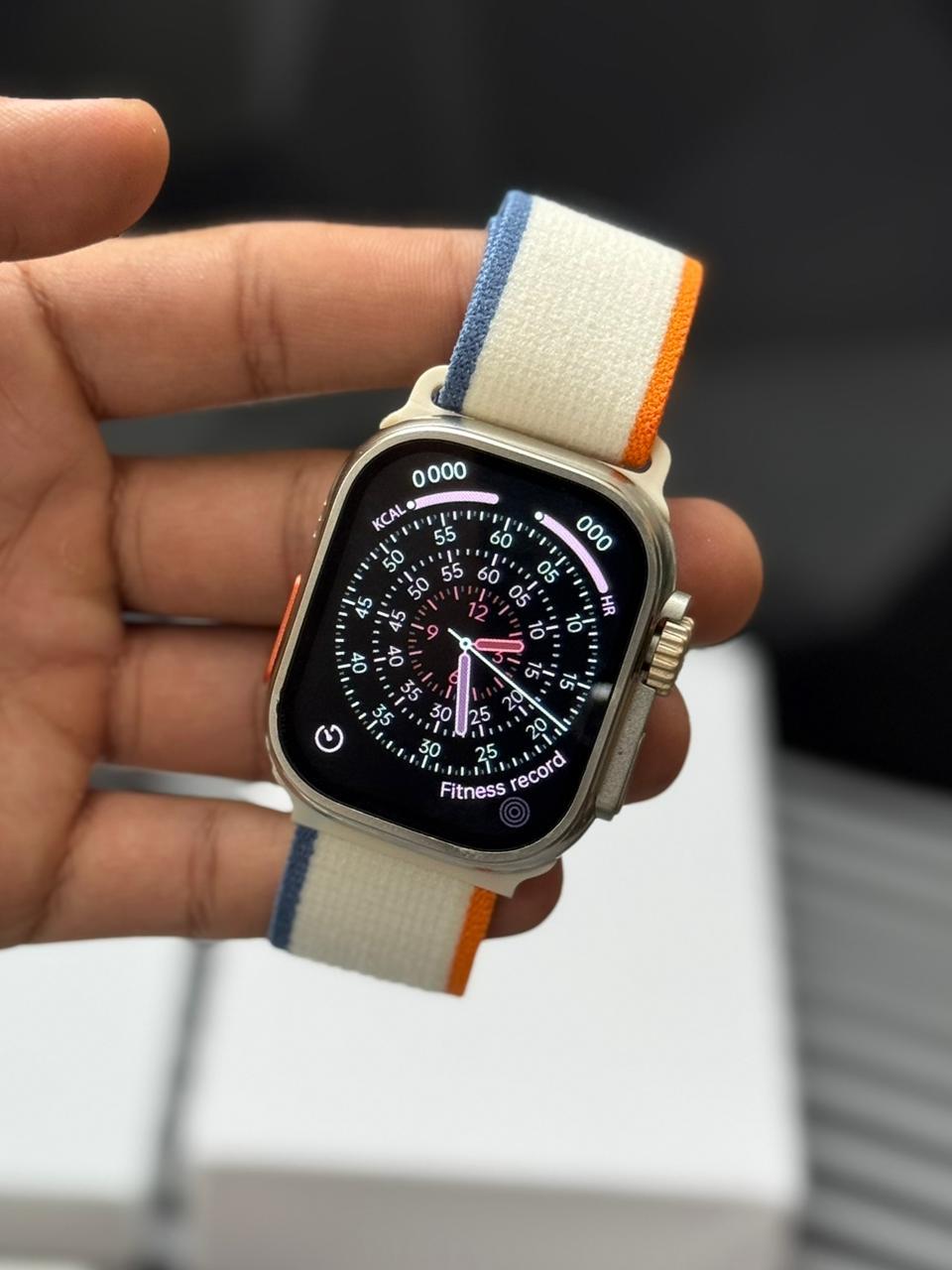 Buy First Copy Apple Watch Ultra 3 (49mm) 2026 Edition – 1:1 Premium Master Replica – additional view showing authentic design. Cash on Delivery available, Free shipping across India, Pan India delivery, 1:1 master replica with original box